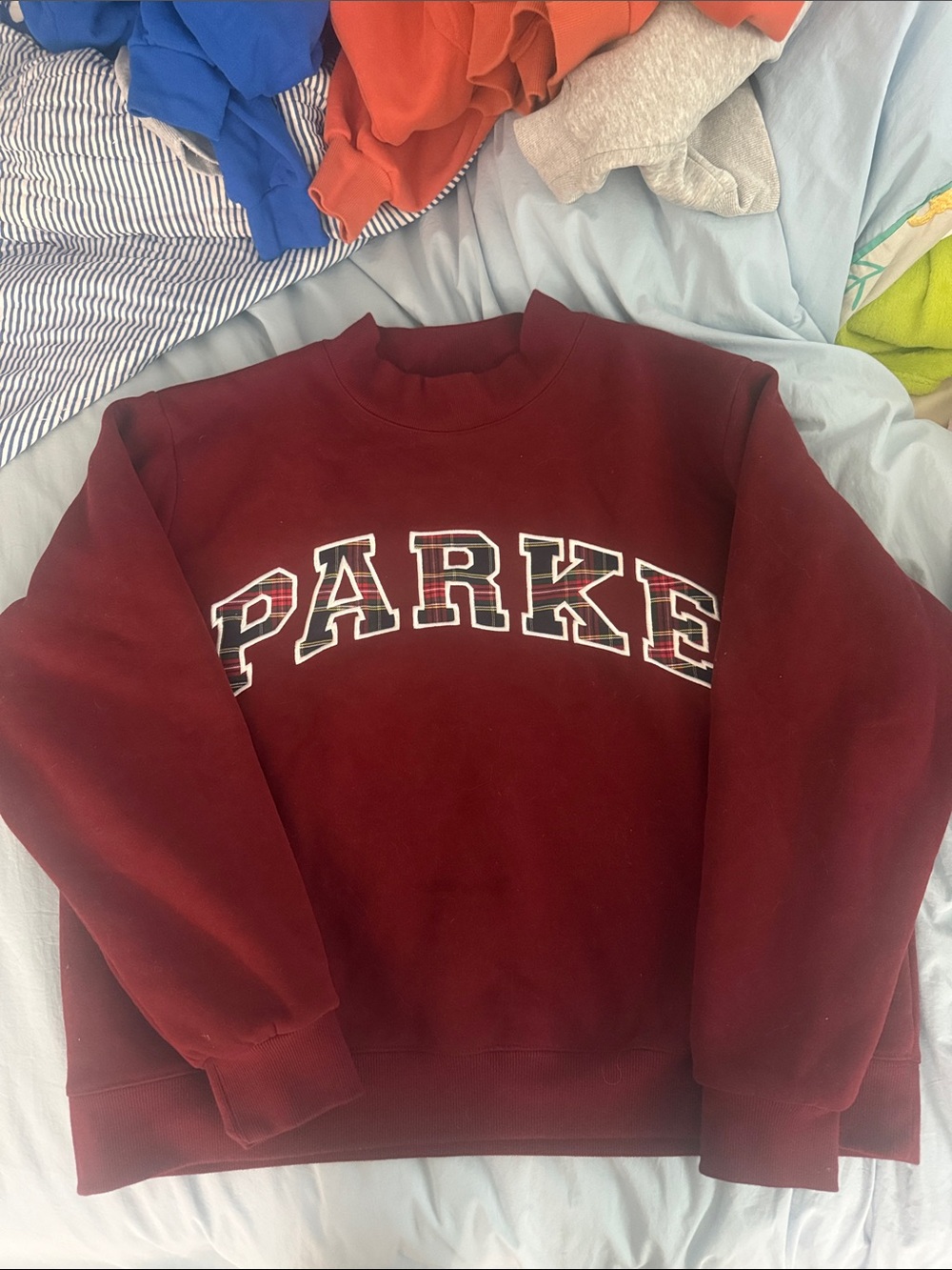 Parke Christmas limited edition mock neck